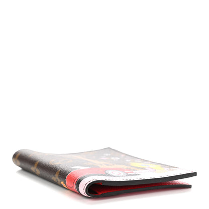 Louis Vuitton Monogram 2019 Christmas Animation Passport Cover Rouge 4 of 7