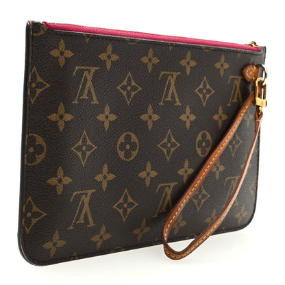 Louis Vuitton LOUIS VUITTON Monogram Neverfull MM GM Pochette Pivoine 3 of 7