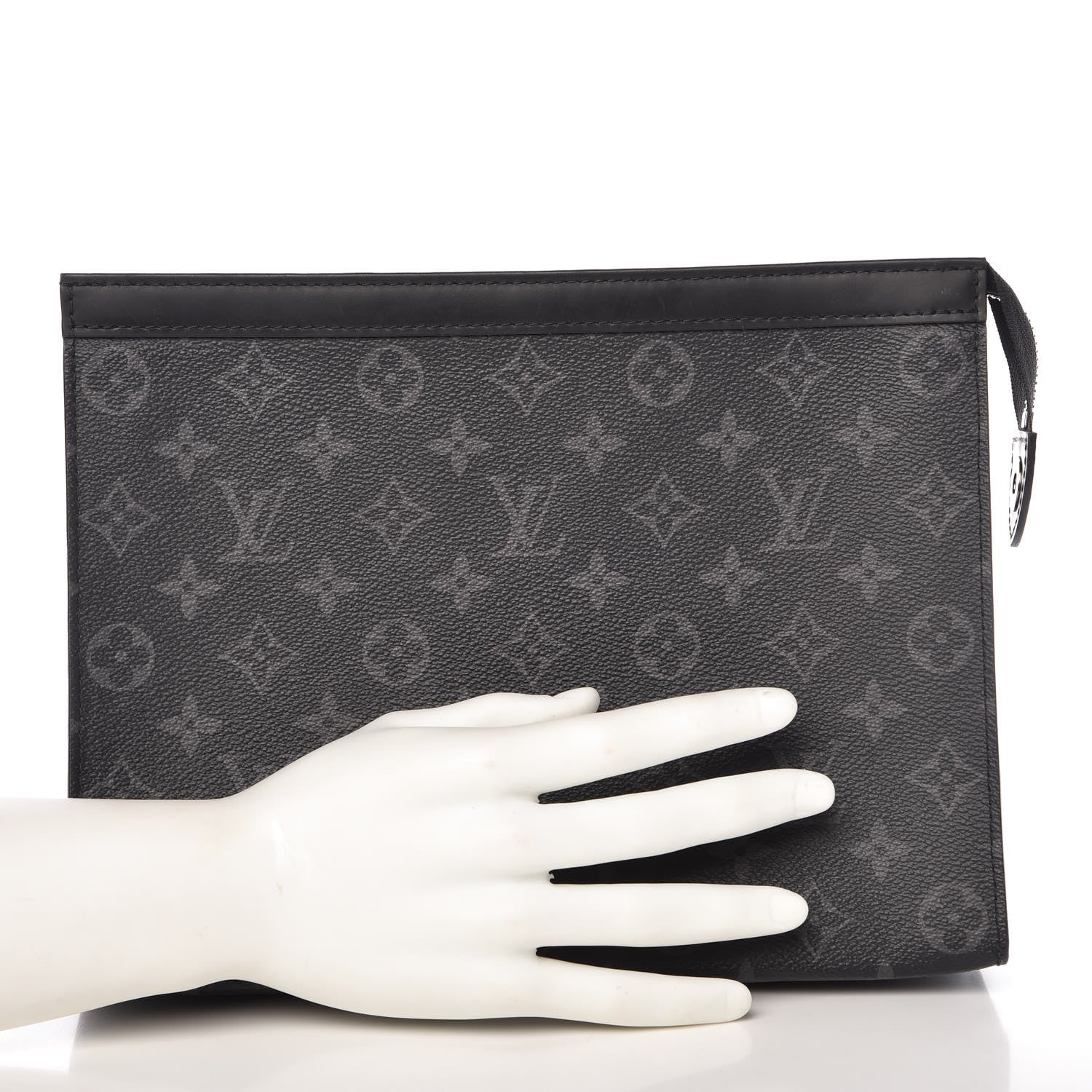 Louis Vuitton Monogram Eclipse Pochette Voyage MM 2 of 7