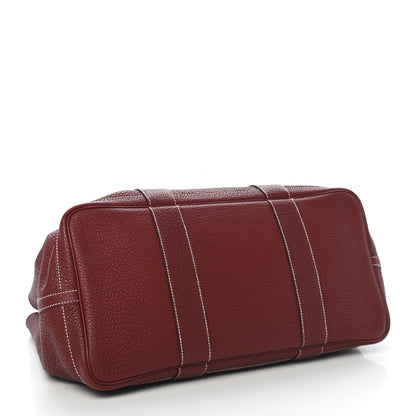 Hermes Negonda Garden Party Tote 36 MM Rouge H 3 of 7