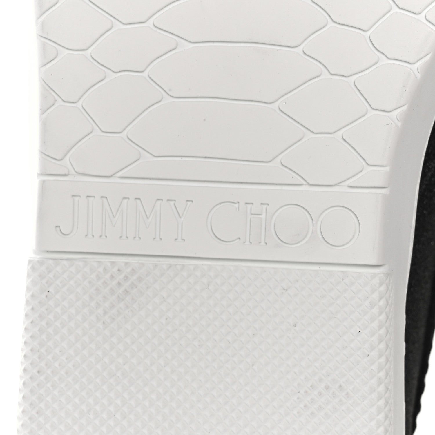 Jimmy Choo Fine Glitter Suede Mens Grove Sneakers 42 Black 6 of 7