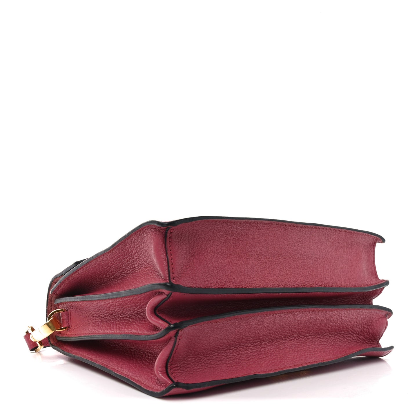 Goatskin Madras Top Handle Bag Bruyere
