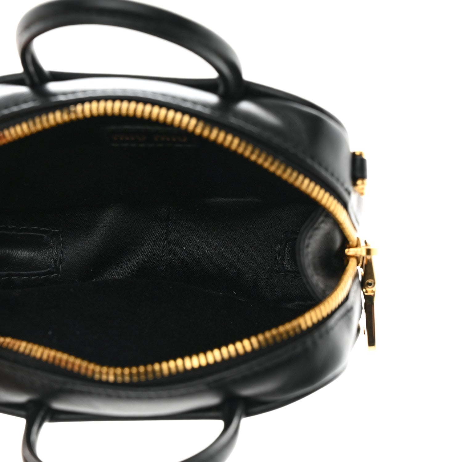 Miu Miu Nappa Micro Bag Black 5 of 9
