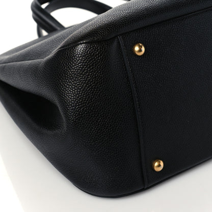 Chanel Caviar Large Shopping Tote Black 9 of 10