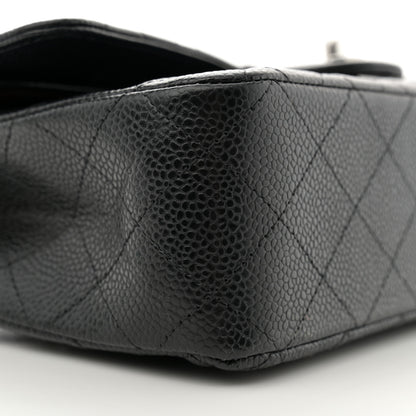 Chanel Caviar Quilted Medium Double Flap Black 9 of 10