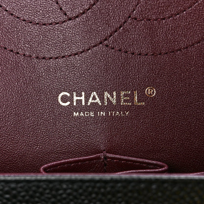Chanel Caviar Quilted Jumbo Double Flap Black 6 of 12