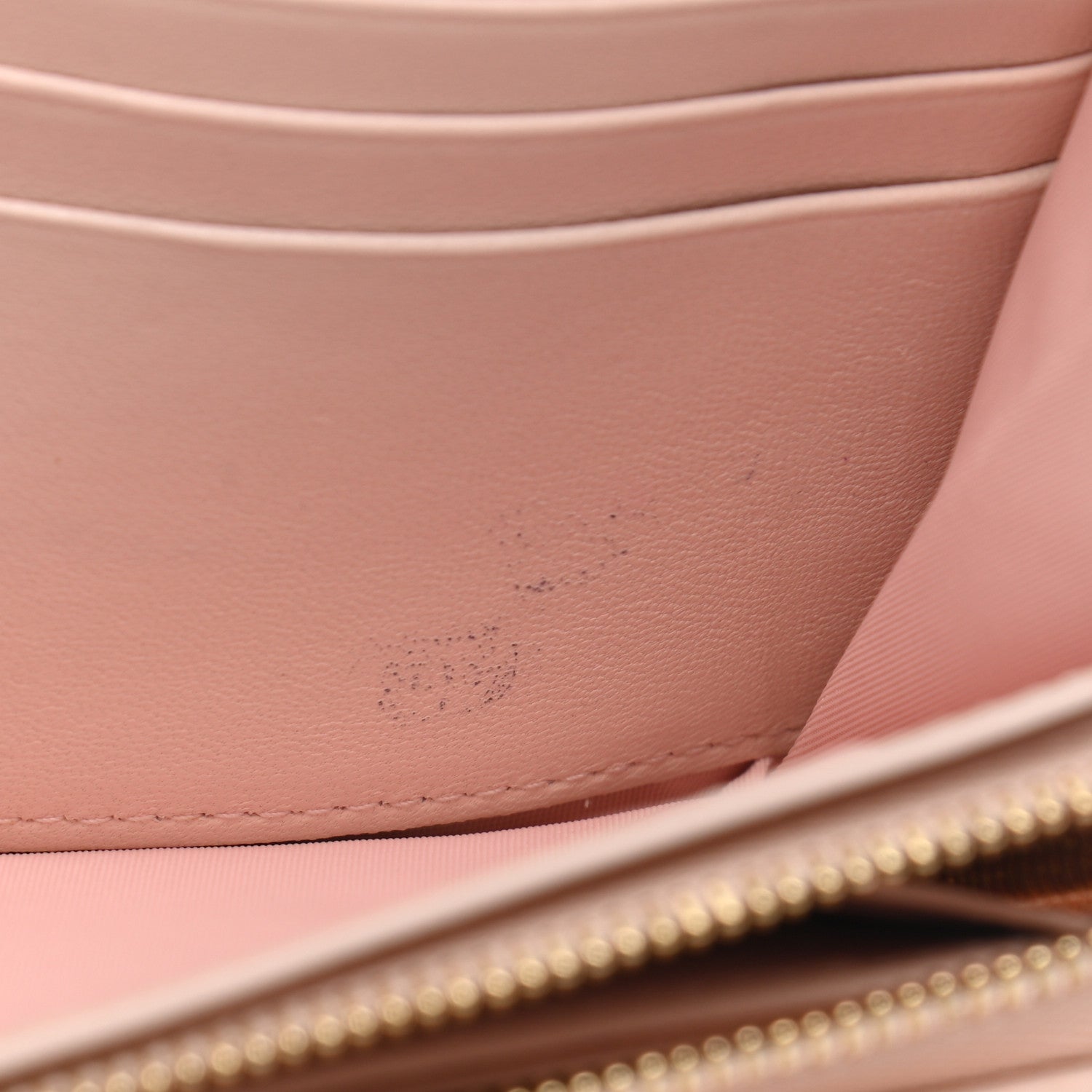 Christian Dior Lambskin Cannage Lady Dior Flap Wallet Light Pink 8 of 13