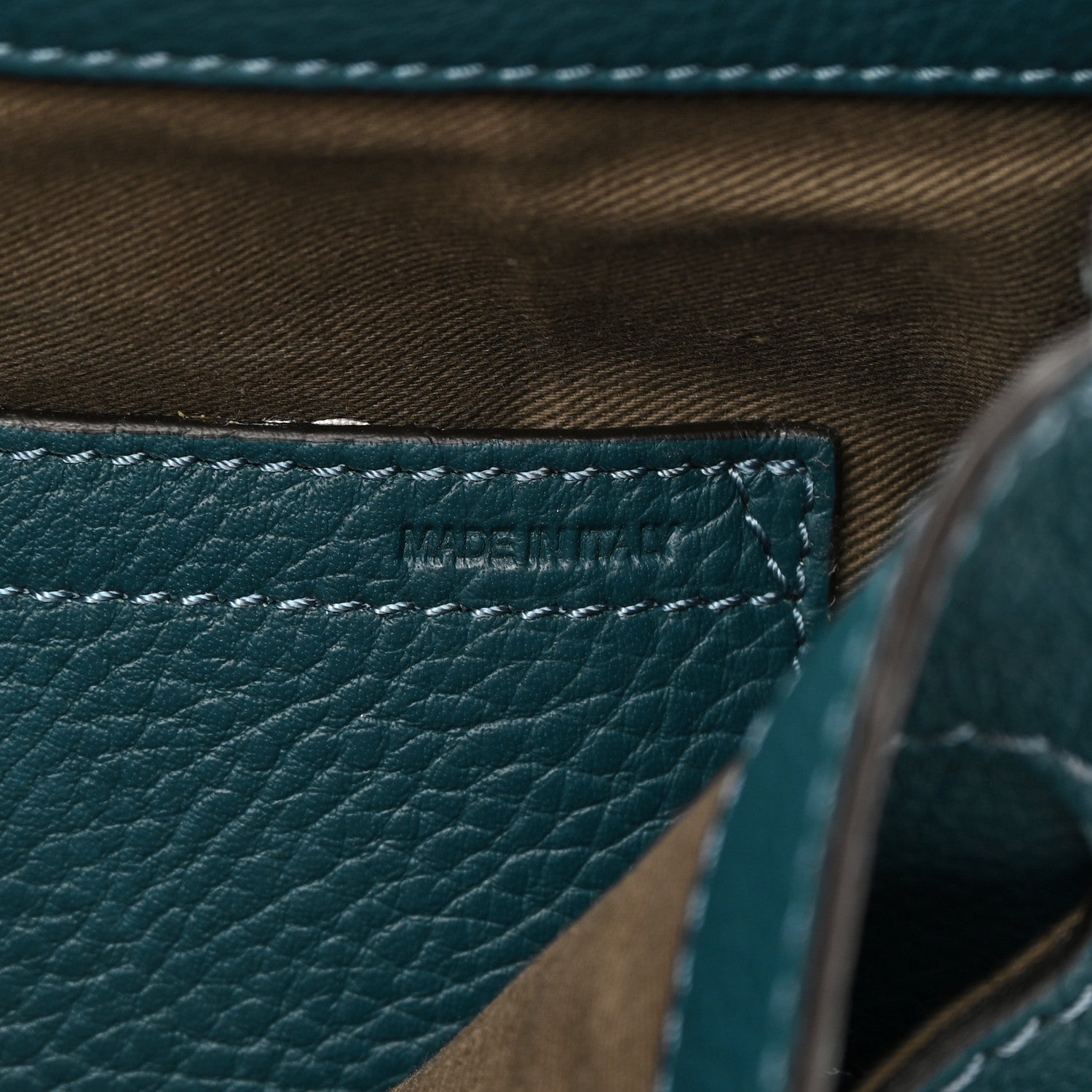 Chloe Grained Calfskin Medium Marcie Saddle Bag Navy Ink 7 of 15