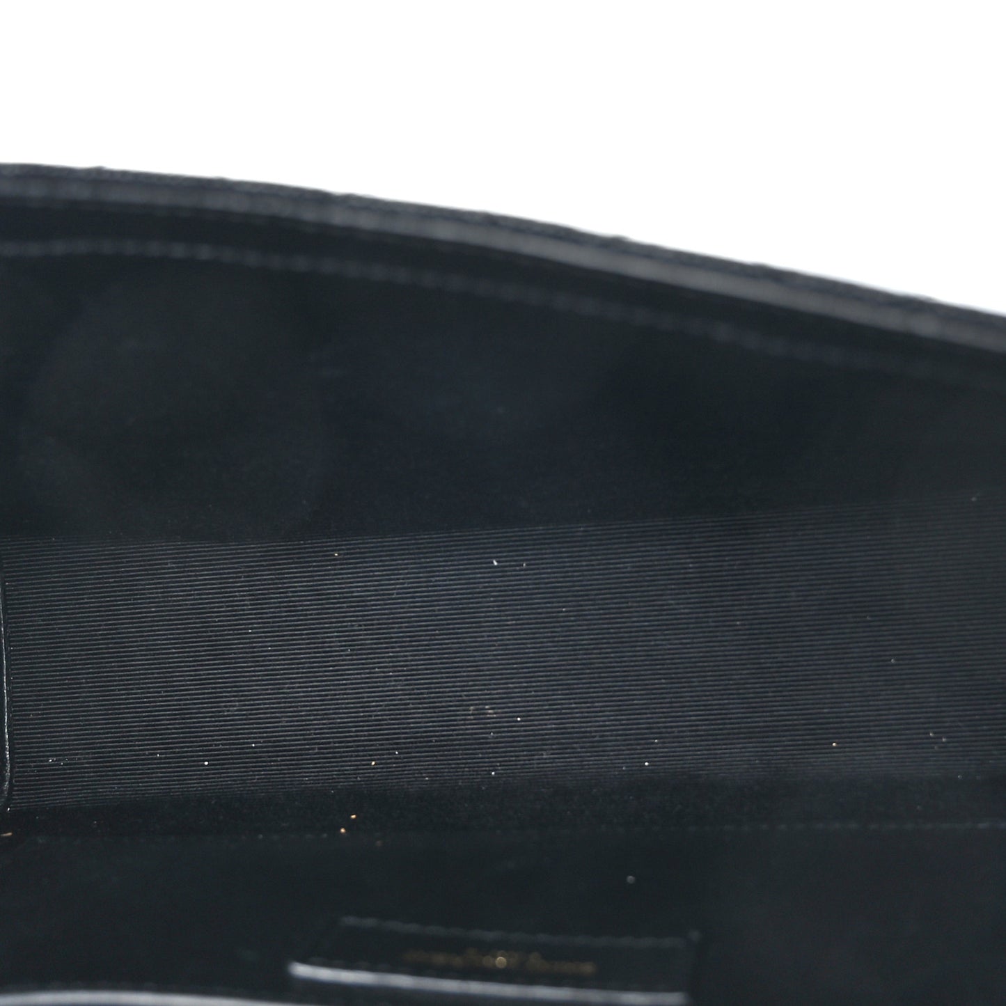 Grain De Poudre Textured Mixed Matelasse Triquilt Medium Monogram Satchel Black