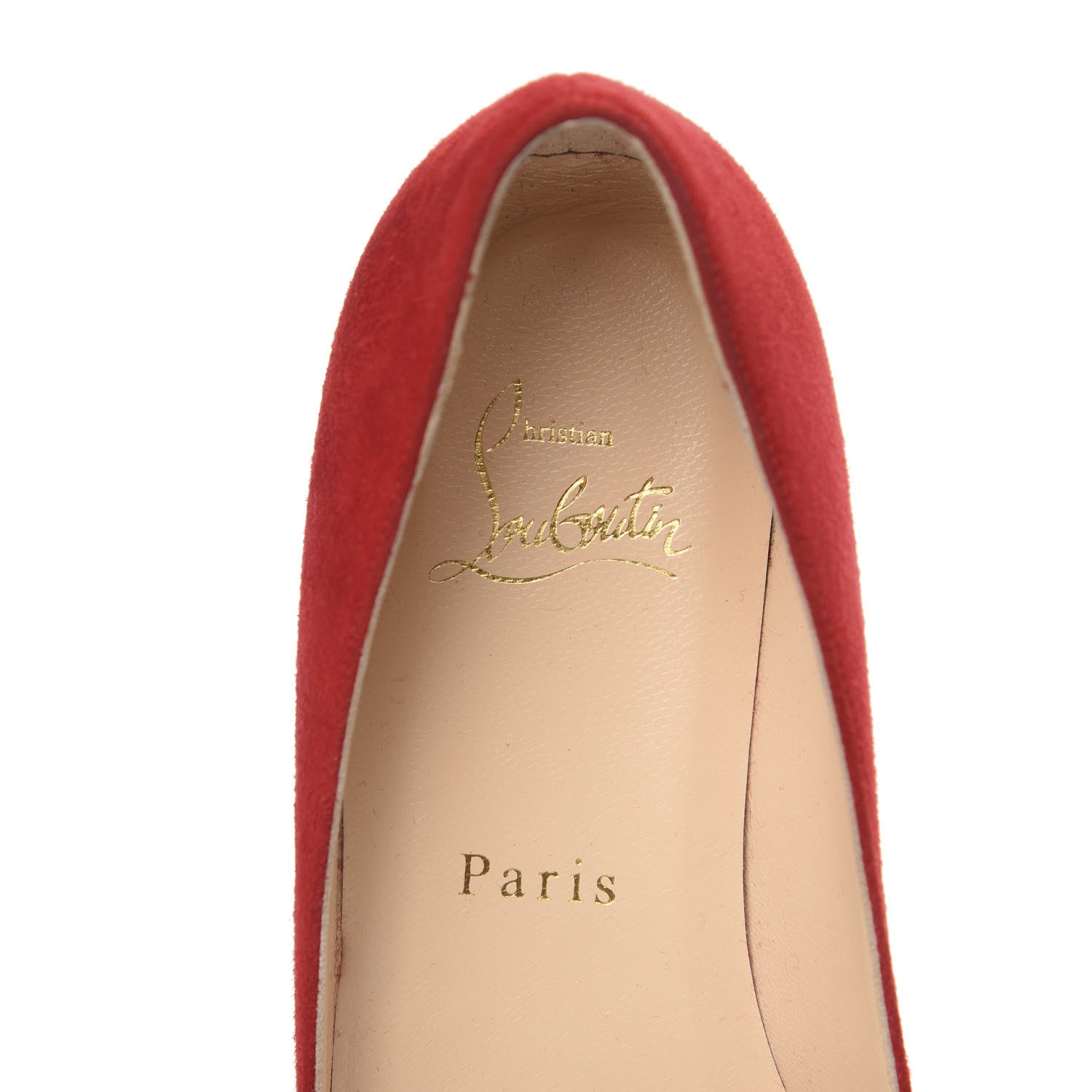 Christian Louboutin Veau Velours Gwalior Flats 36 Oeillet 6 of 10