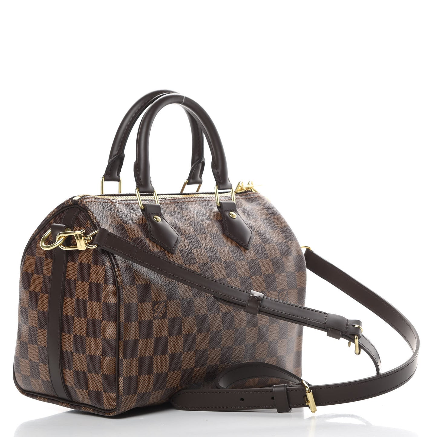 Damier Ebene Speedy Bandouliere 25