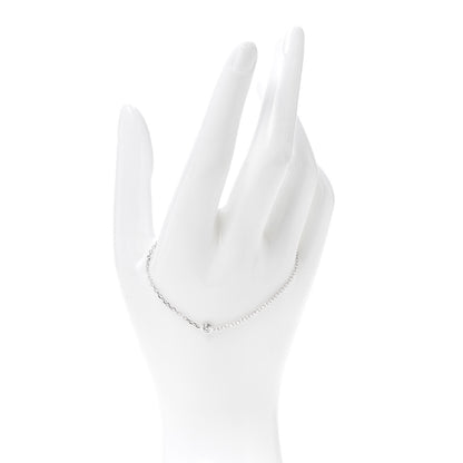 Cartier 18K White Gold Diamond SM D'Amour Bracelet 2 of 6