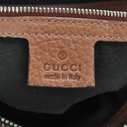 Gucci Leather Bamboo Bar Medium Tote Bag 7 of 8