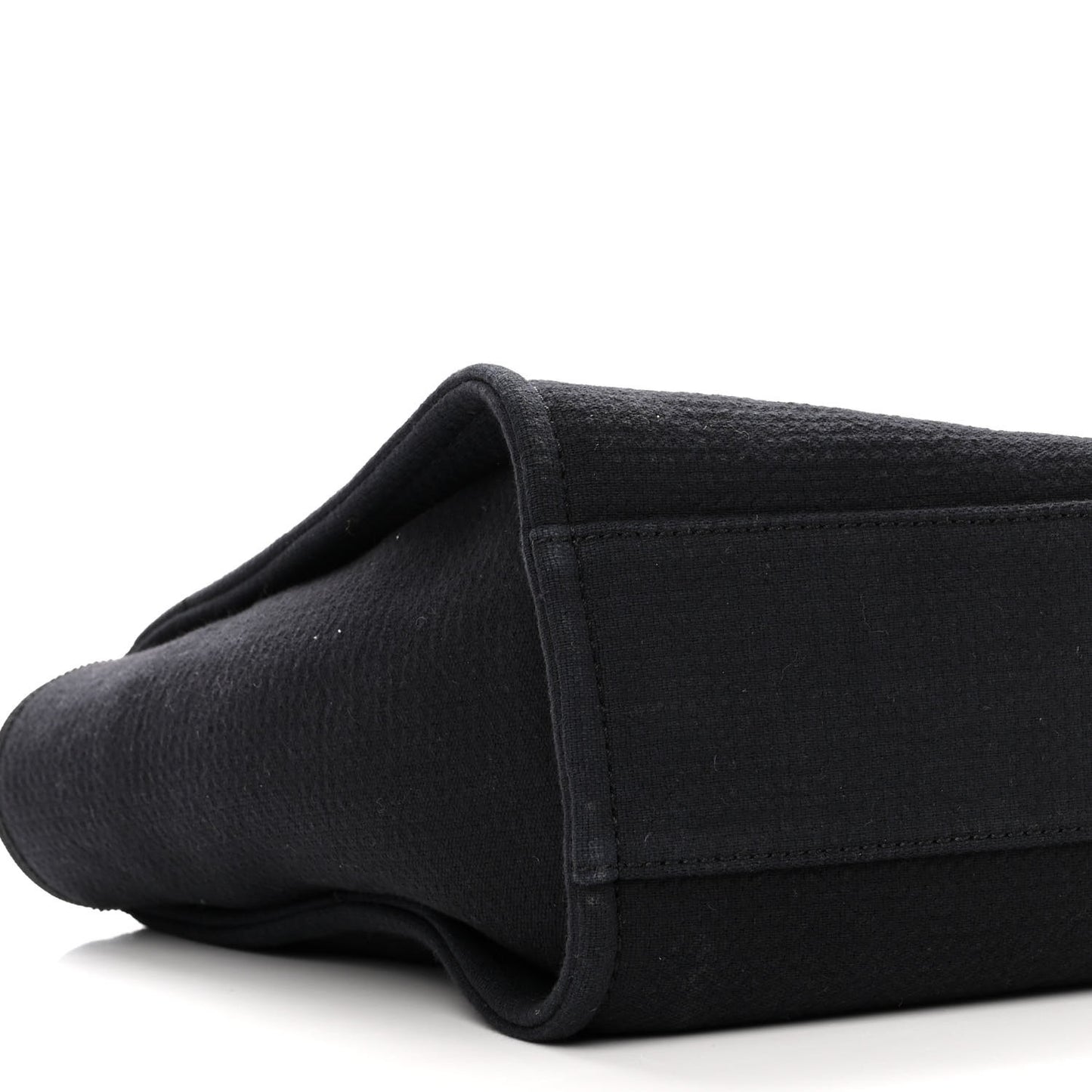Canvas Small Deauville Tote Black