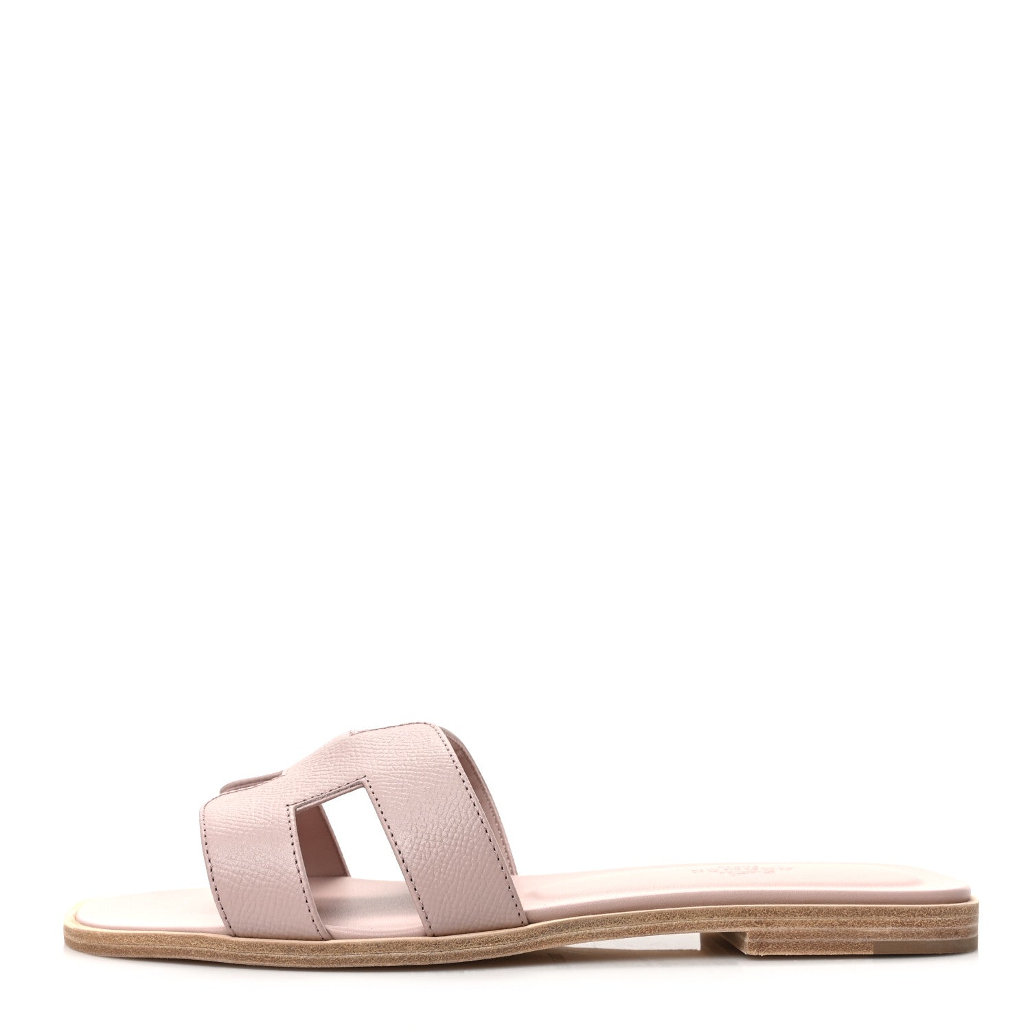 Hermes Epsom Oran Sandals 39 Rose Pale 1 of 9