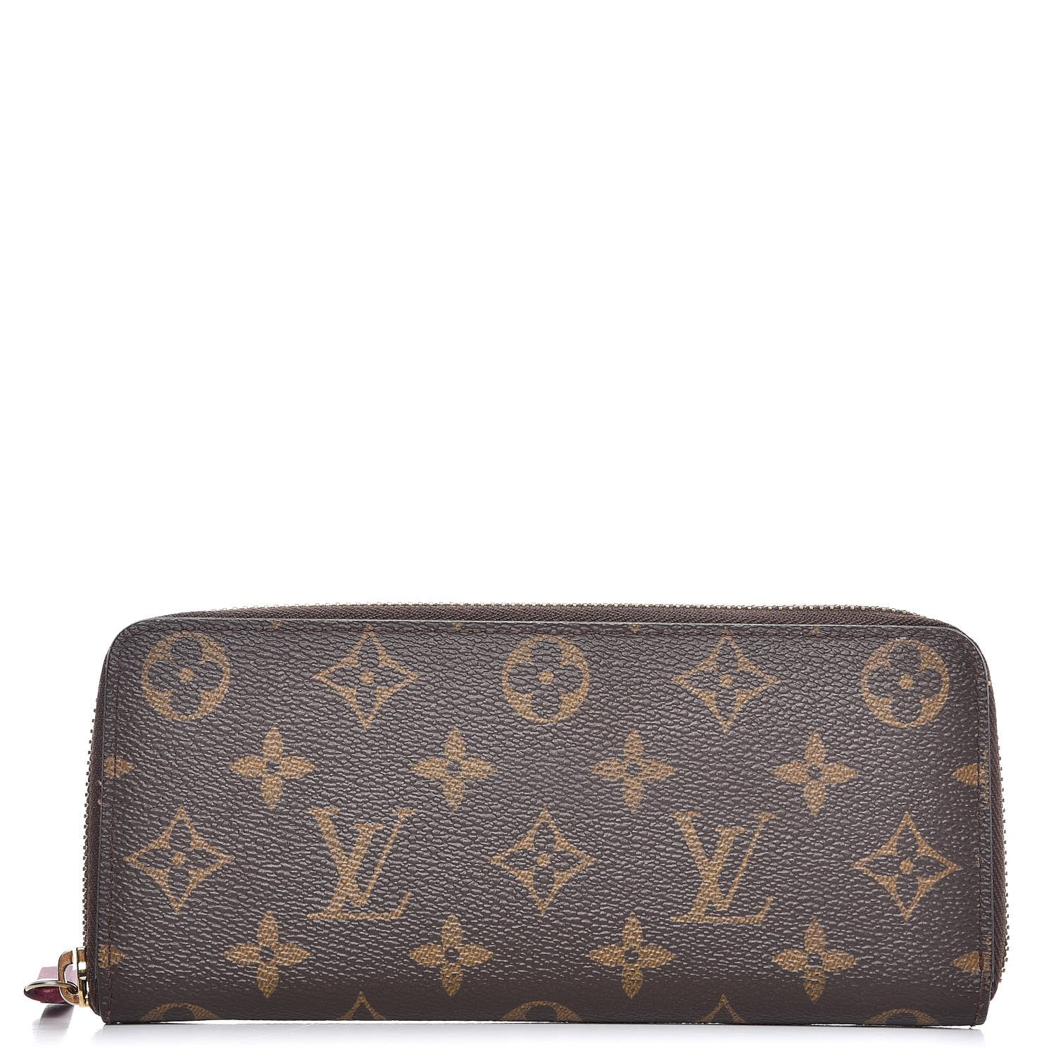 Louis Vuitton Monogram Clemence Wallet Fuchsia 1 of 17