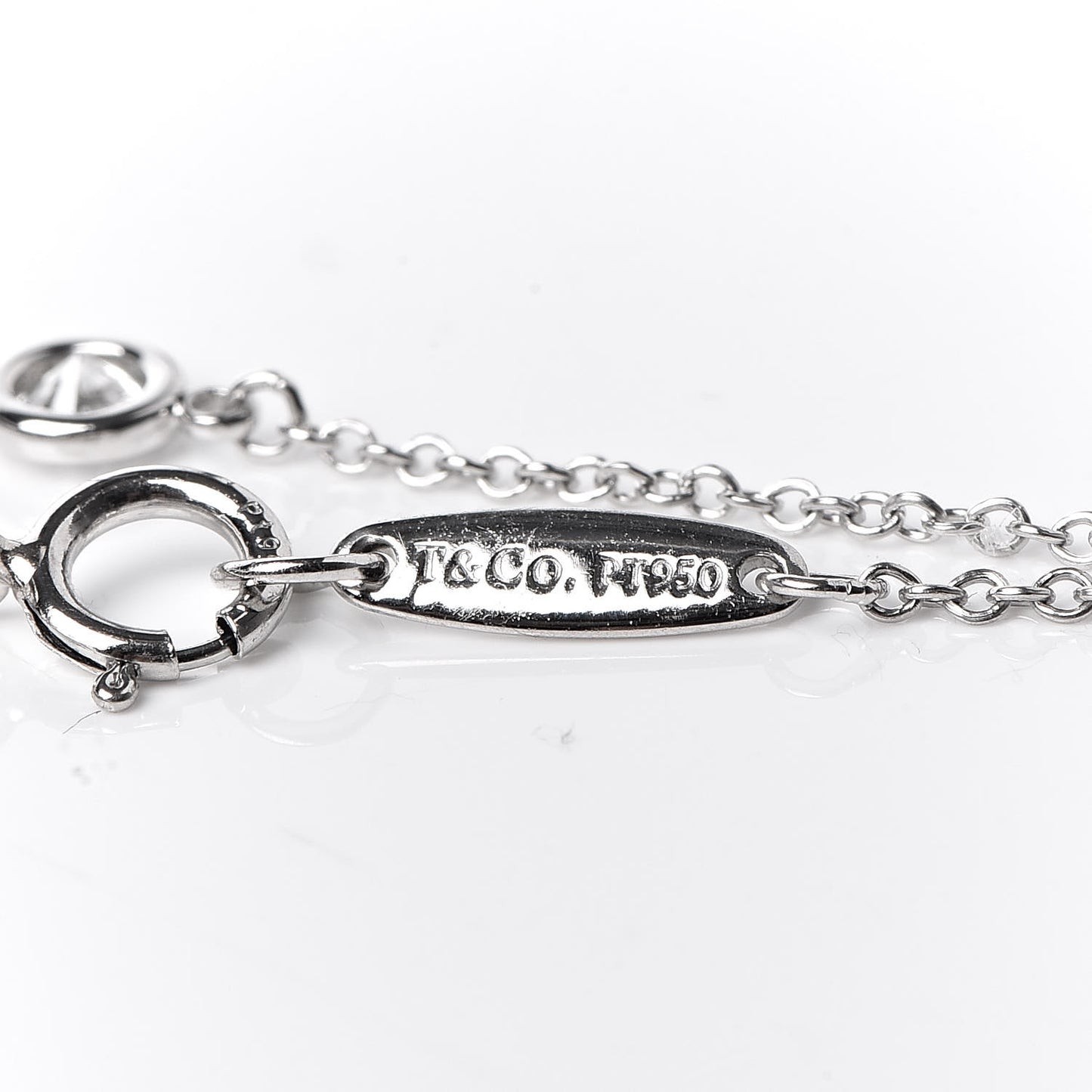 Platinum Diamond .08ct Elsa Peretti Diamonds by the Yard Bracelet