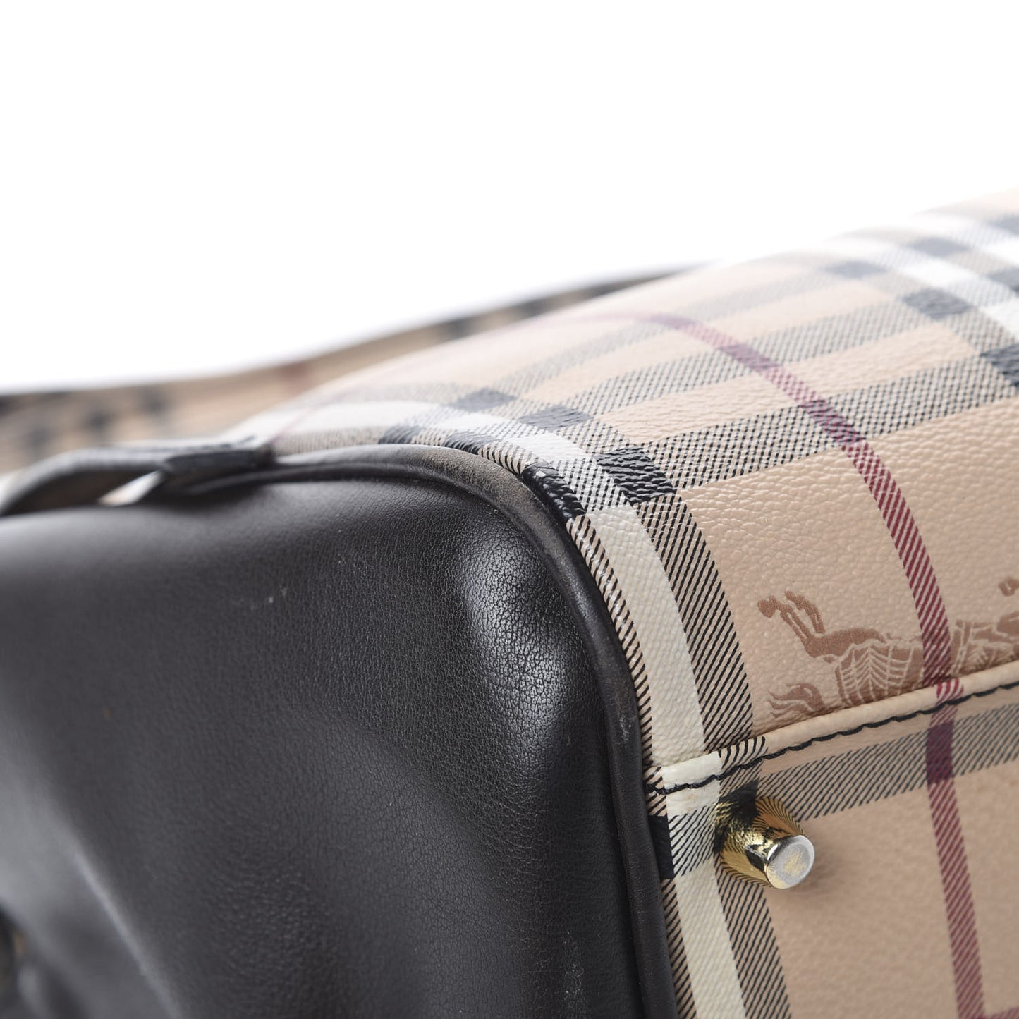 Haymarket Check Small Canterbury Tote Chocolate