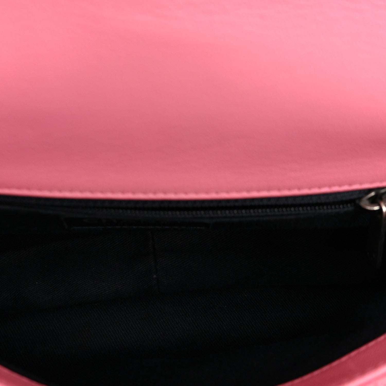 Chanel Shiny Goatskin Quilted Small Double Carry Waist Chain Flap Pink 5 of 10