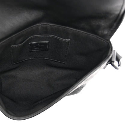Louis Vuitton Calfskin Monogram Shadow Pulse Wearable Wallet Black 5 of 9