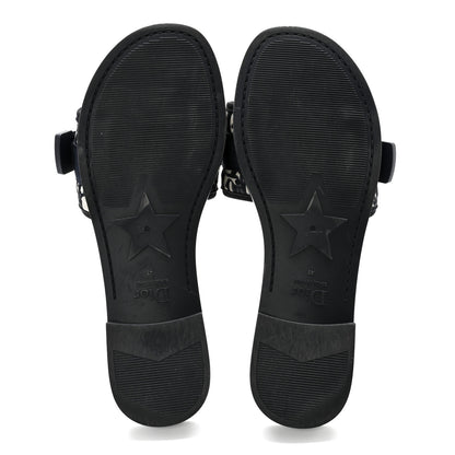 Christian Dior Nylon Oblique Dio(r)evolution Slide Sandals 36 Deep Blue 5 of 14