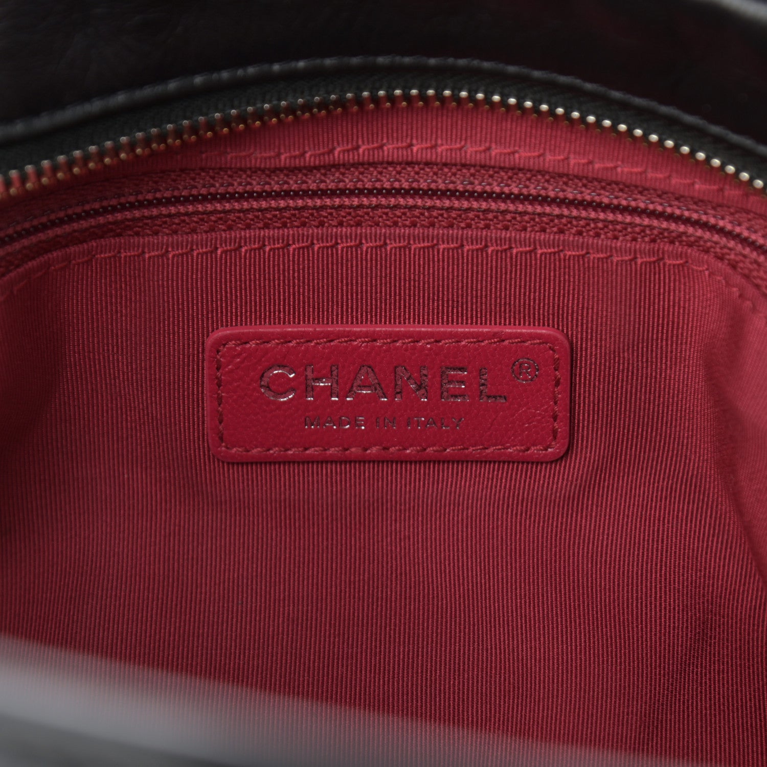 Chanel Aged Calfskin Quilted Large Gabrielle Hobo Black 6 of 11