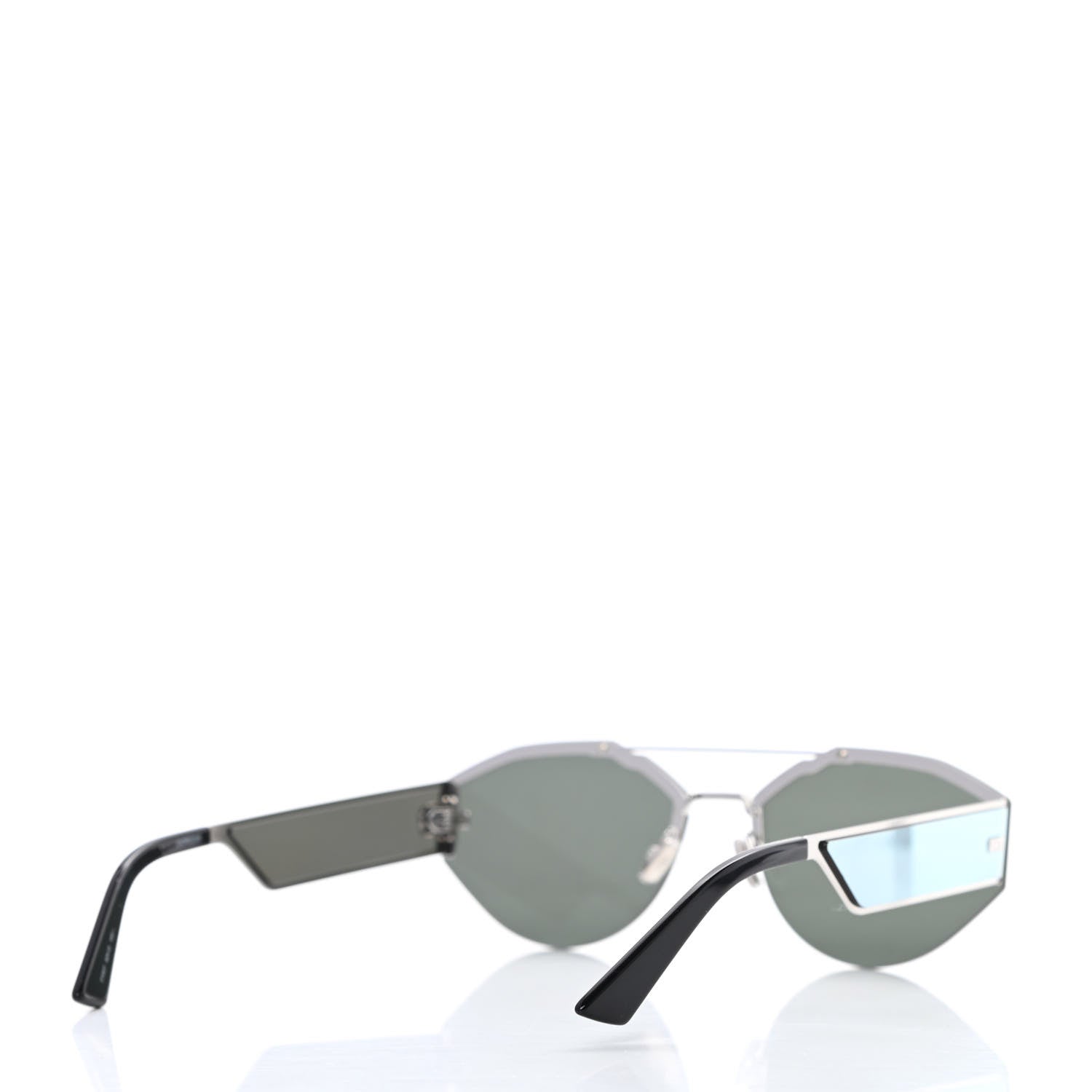 Christian Dior HOMME Mirrored 233S Sunglasses Silver 4 of 9