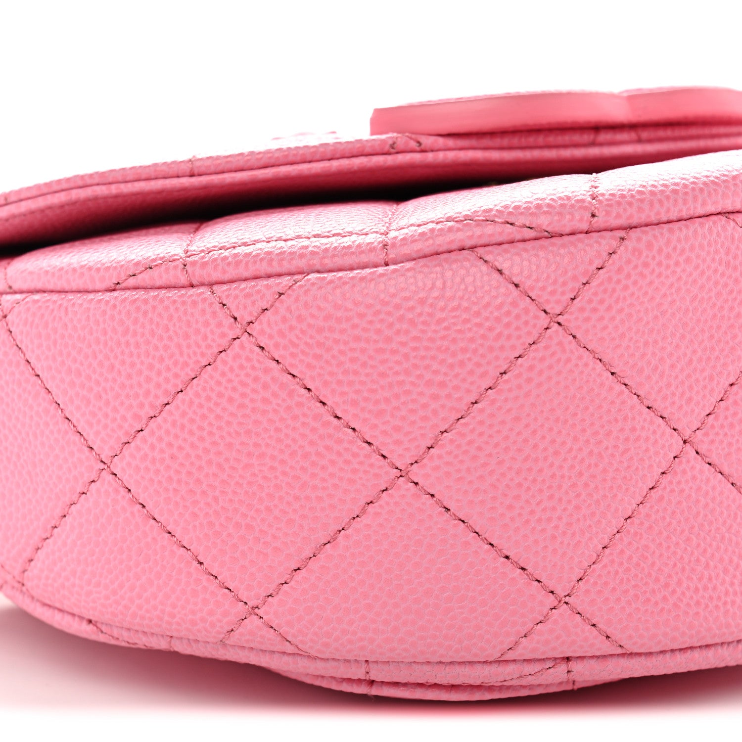 Chanel Caviar Quilted Mini Messenger Flap Light Pink 8 of 9