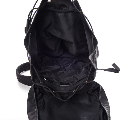 Gucci Nylon Monogram Medium Light Double Buckle Backpack Black 7 of 10