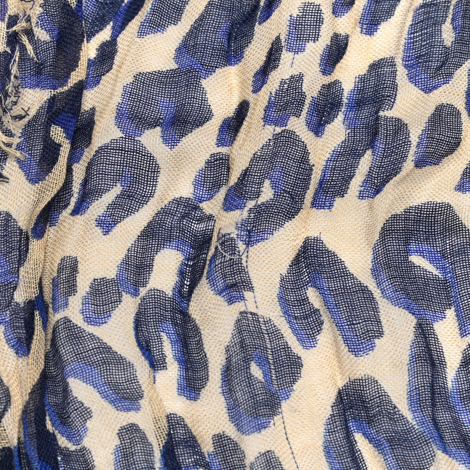 Louis Vuitton Cashmere Silk Leopard Etole Stole Multicolor 4 of 8