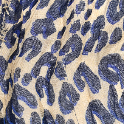 Louis Vuitton Cashmere Silk Leopard Etole Stole Multicolor 4 of 8