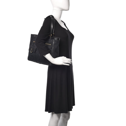 Gucci Monogram Abbey D Ring Tote Black 2 of 11