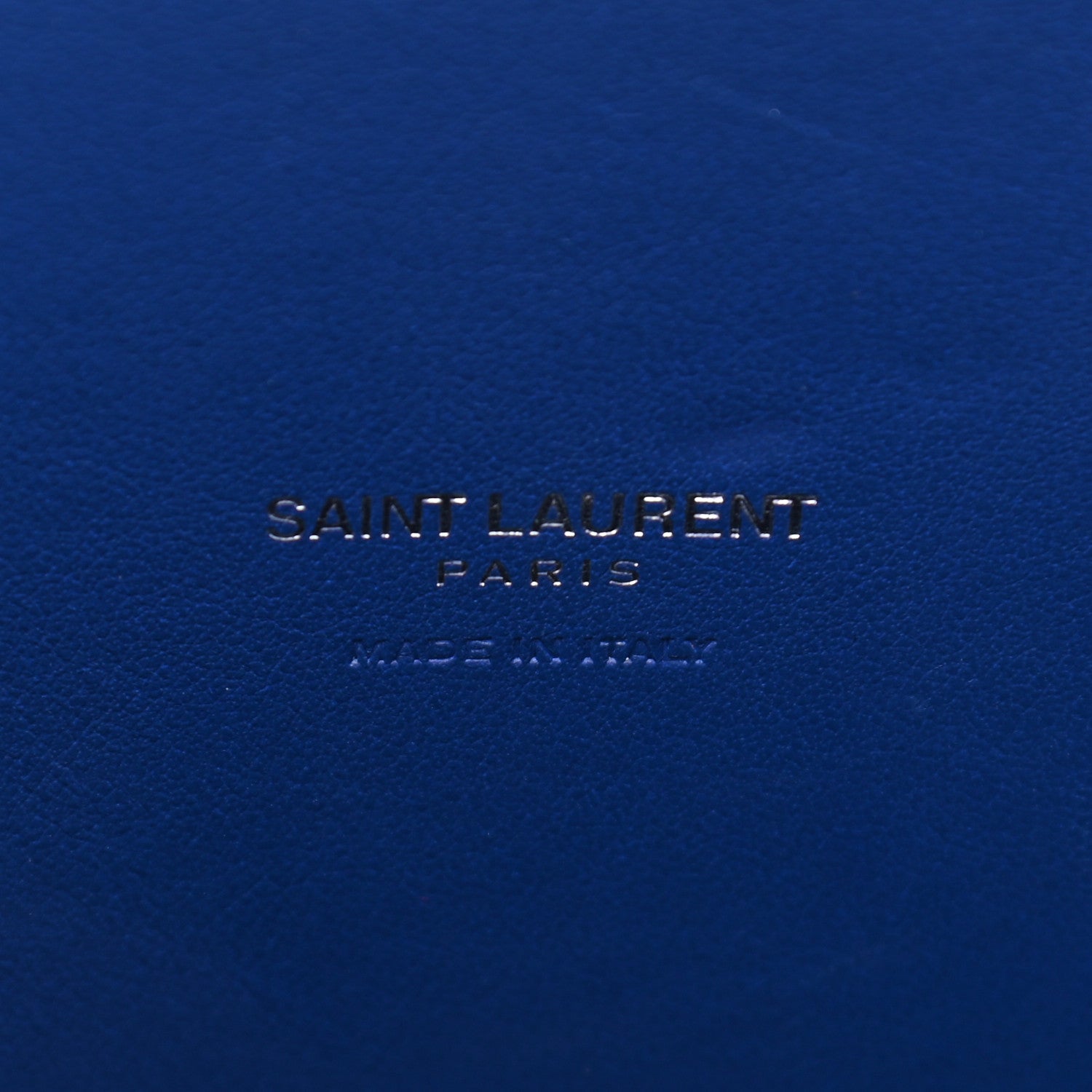 Saint Laurent Grained Calfskin Baby Sac De Jour Flash Blue 6 of 14