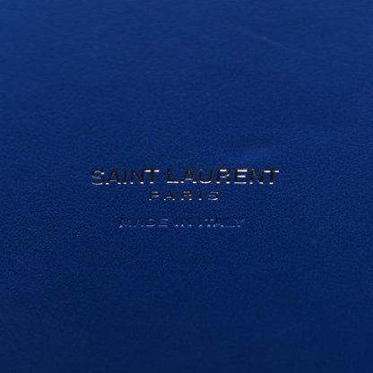 Saint Laurent Grained Calfskin Baby Sac De Jour Flash Blue 6 of 14