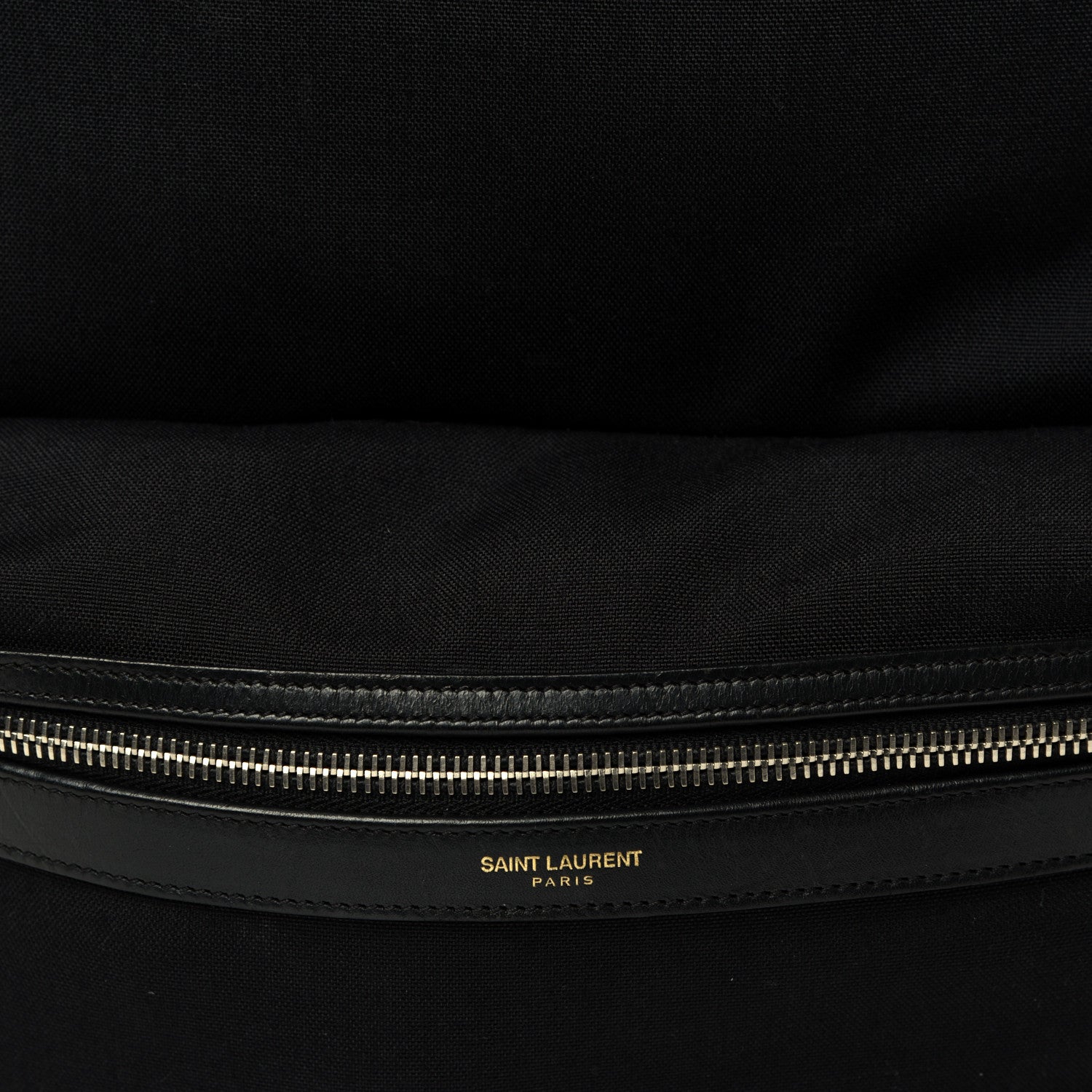 Saint Laurent Canvas City Backpack Black 12 of 12