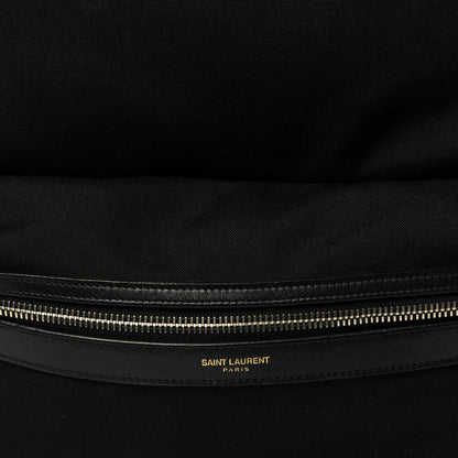 Saint Laurent Canvas City Backpack Black 12 of 12