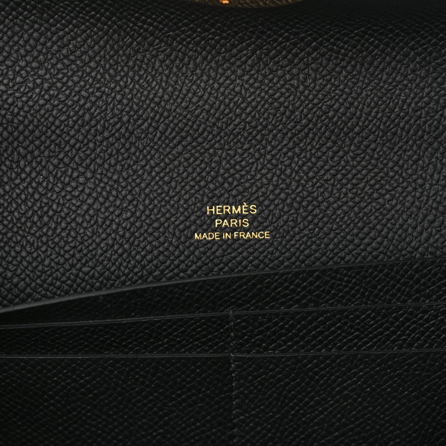 Hermes Epsom Maillon Wallet To Go Black 6 of 11