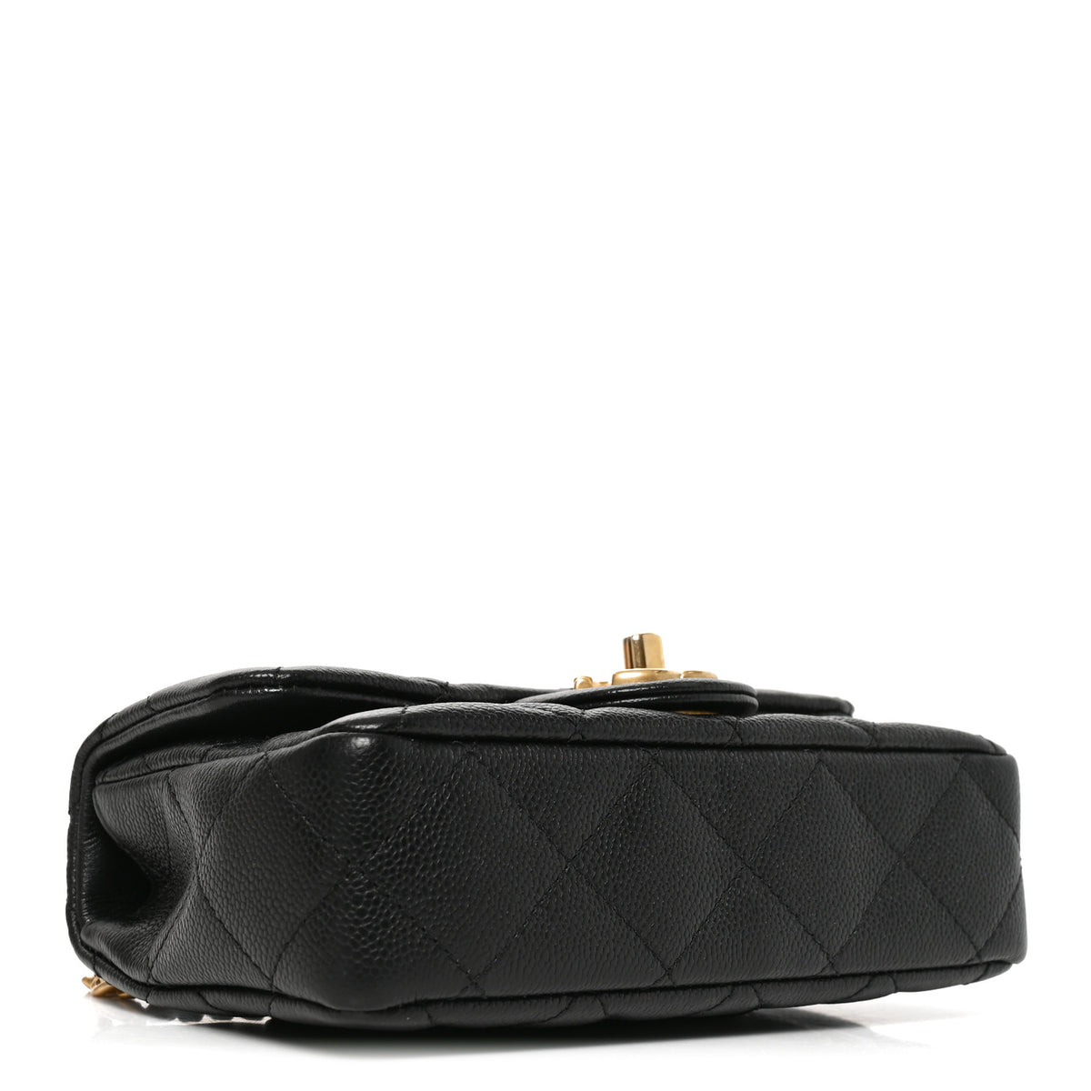 Chanel Caviar Quilted Mini Sweetheart Rectangular Flap Black 4 of 10