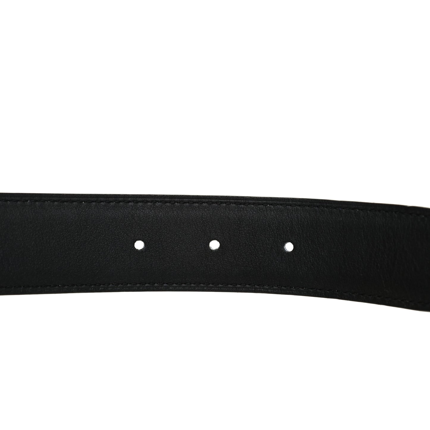 Epsom Swift 32mm Strie H Belt 95 Bleu Electrique Black