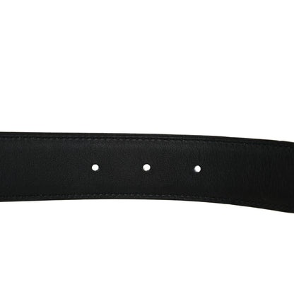 Hermes Epsom Swift 32mm Strie H Belt 95 Bleu Electrique Black 5 of 7