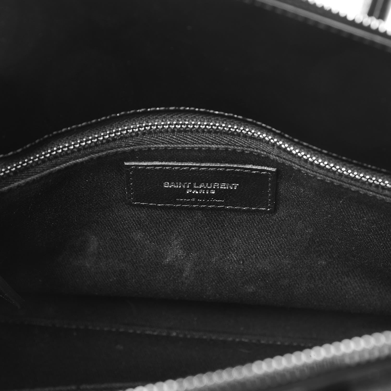 Saint Laurent Glace Calfskin Baby Souple Sac De Jour Black 8 of 11