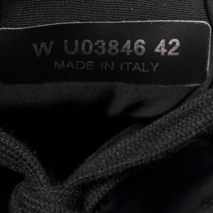 Chanel Lambskin Fabric CC Uniform Sneakers 42 Black 9 of 9