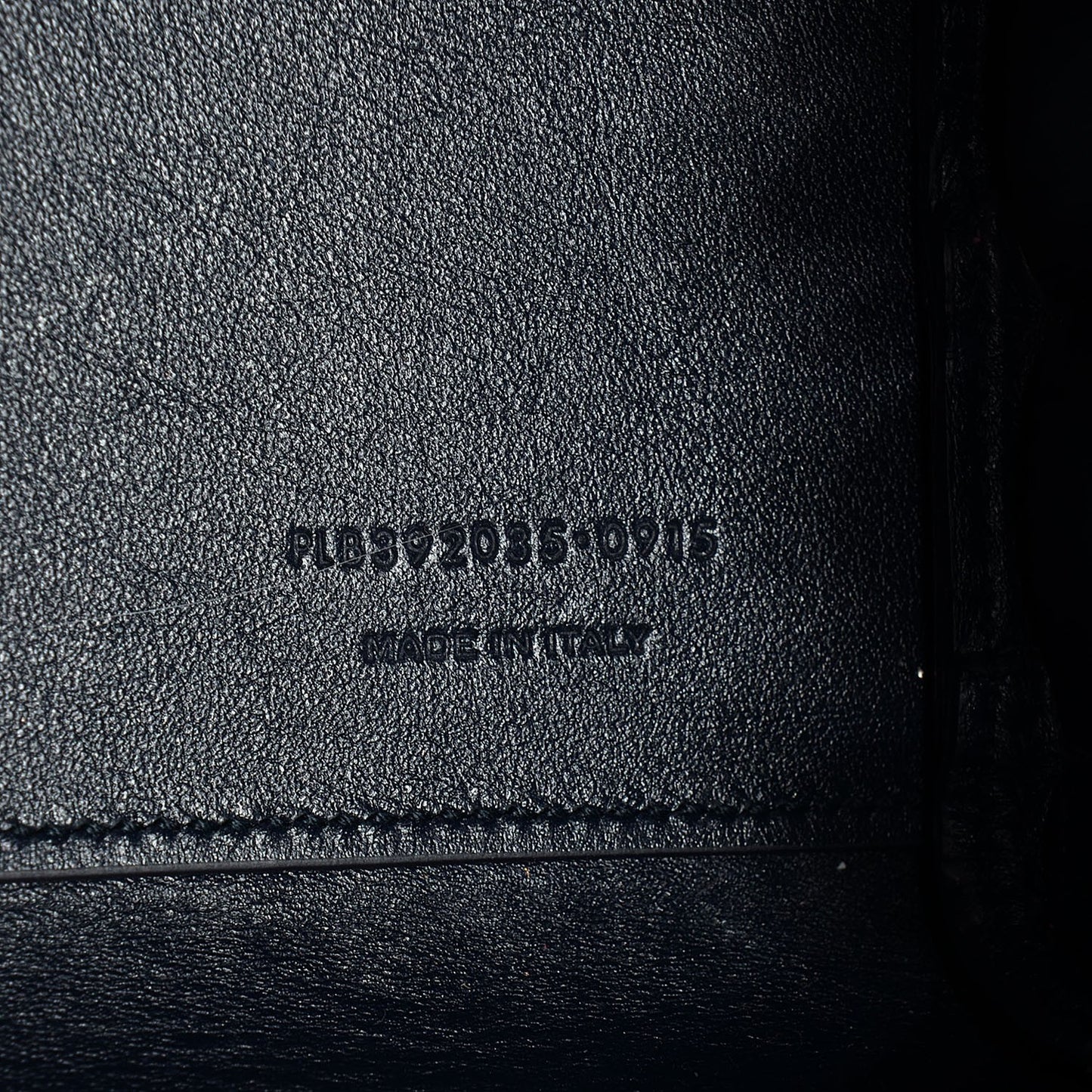 Calfskin Nano Sac De Jour Marine