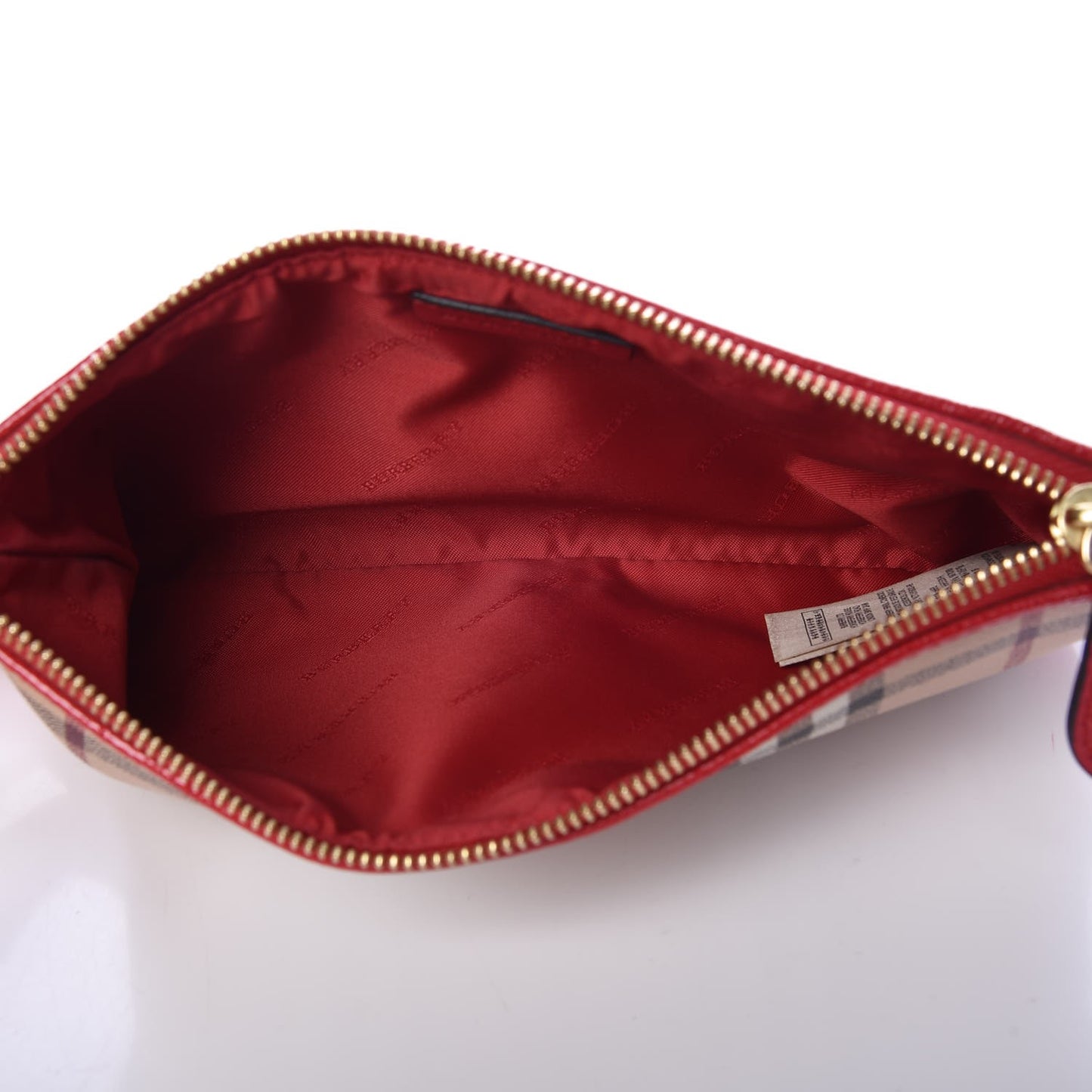Haymarket Check Small Peyton Crossbody Clutch Bag