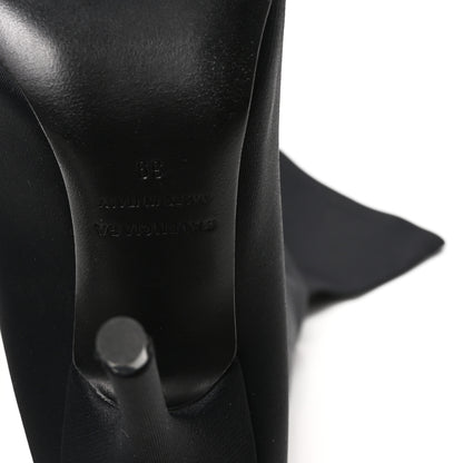 Balenciaga Spandex Pointed Toe Knife Thigh High Boots 39 Black 6 of 7