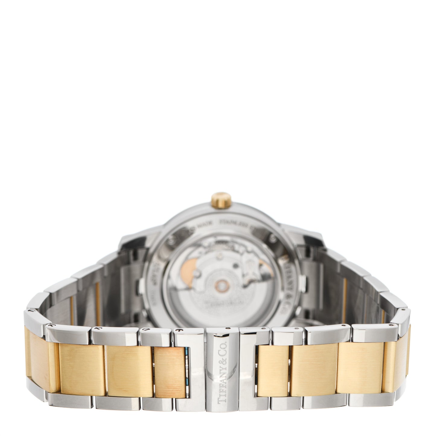Stainless Steel 18K Yellow Gold 37mm Atlas 3-Hand Automatic Watch