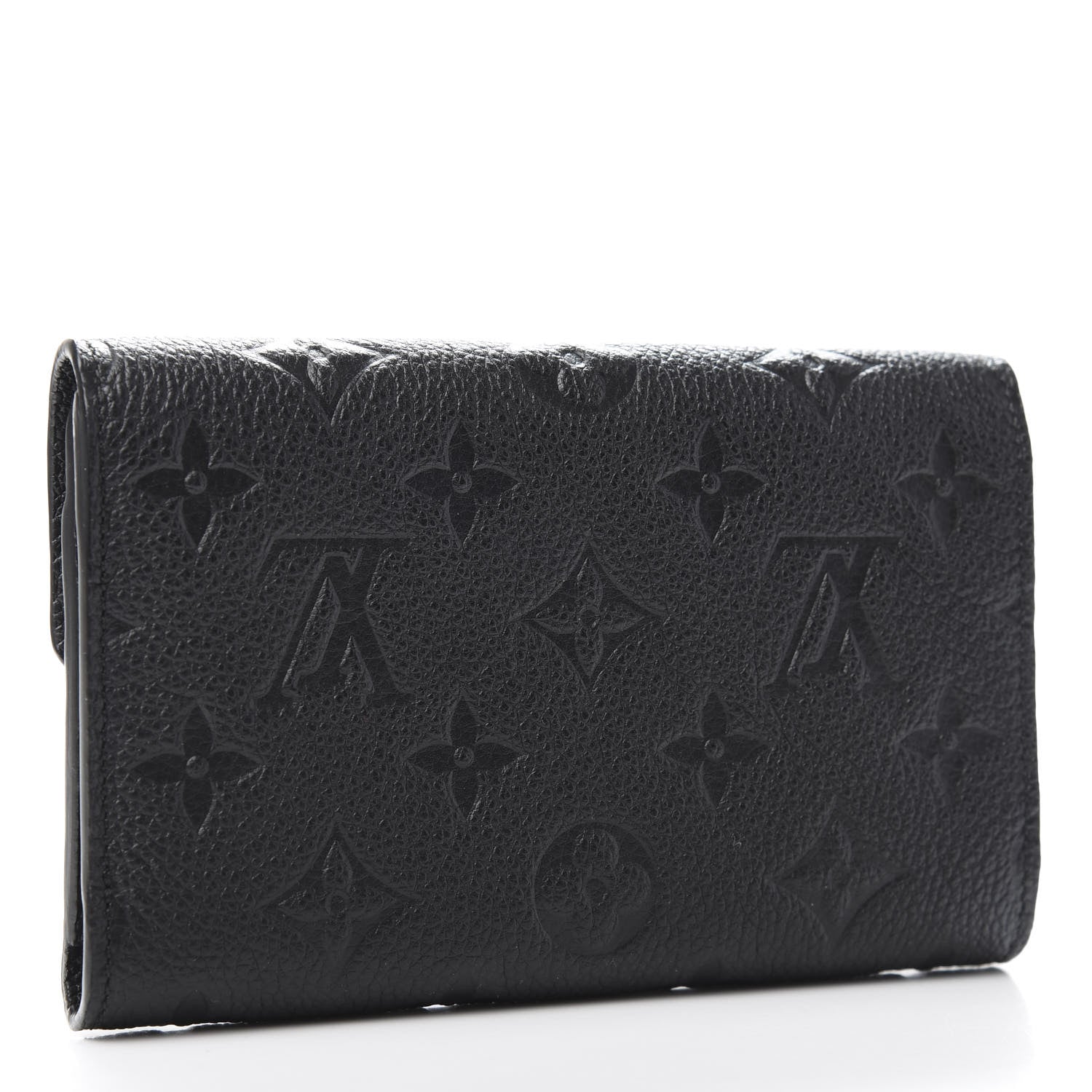 Louis Vuitton Empreinte Compact Curieuse Wallet Black 3 of 8