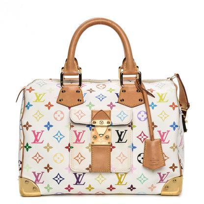 Louis Vuitton Monogram Multicolor Speedy 30 White 1 of 10