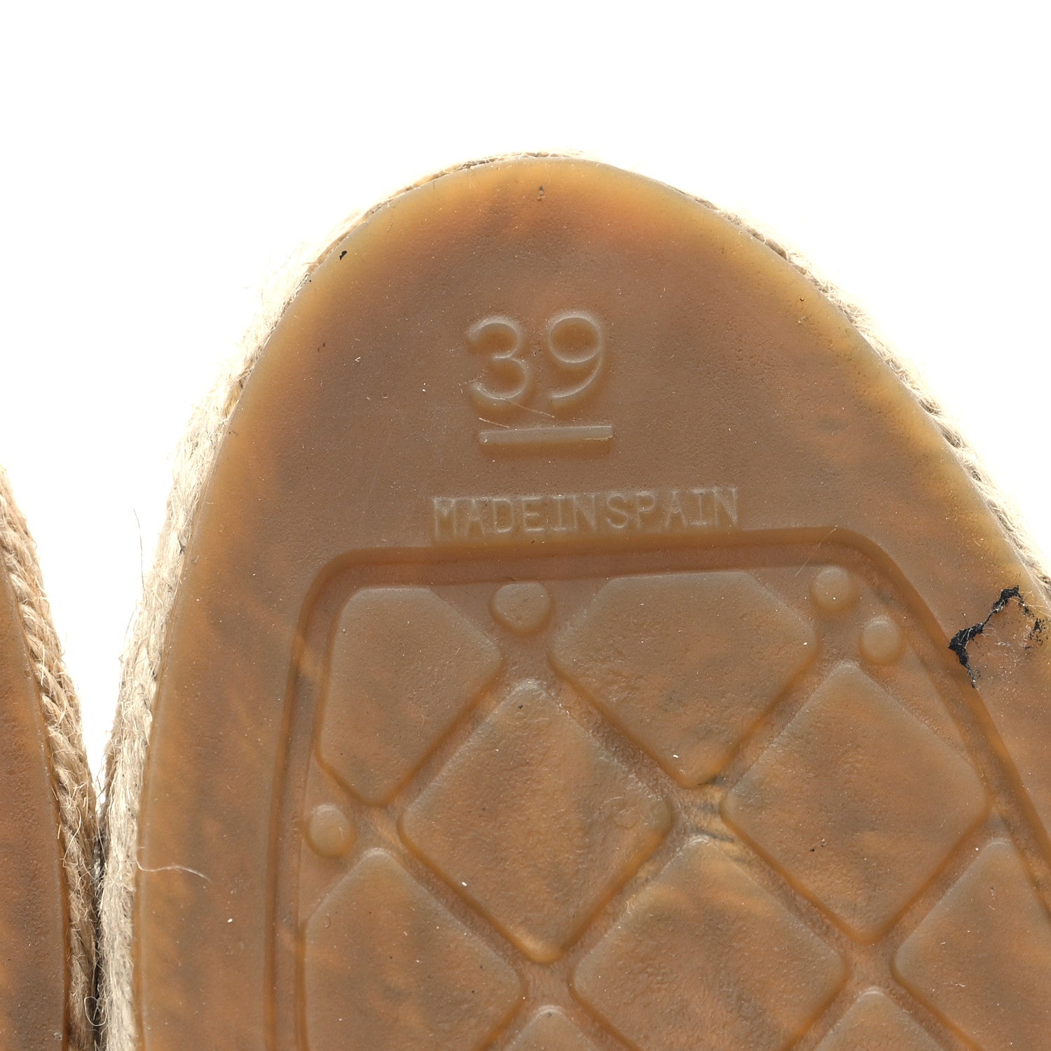 Chanel Lambskin Quilted CC Espadrilles 39 Beige 8 of 12