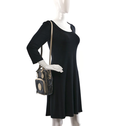 Gucci Econyl Nylon Monogram Off The Grid Shoulder Bag Graphite Grey New Plaster 2 of 9